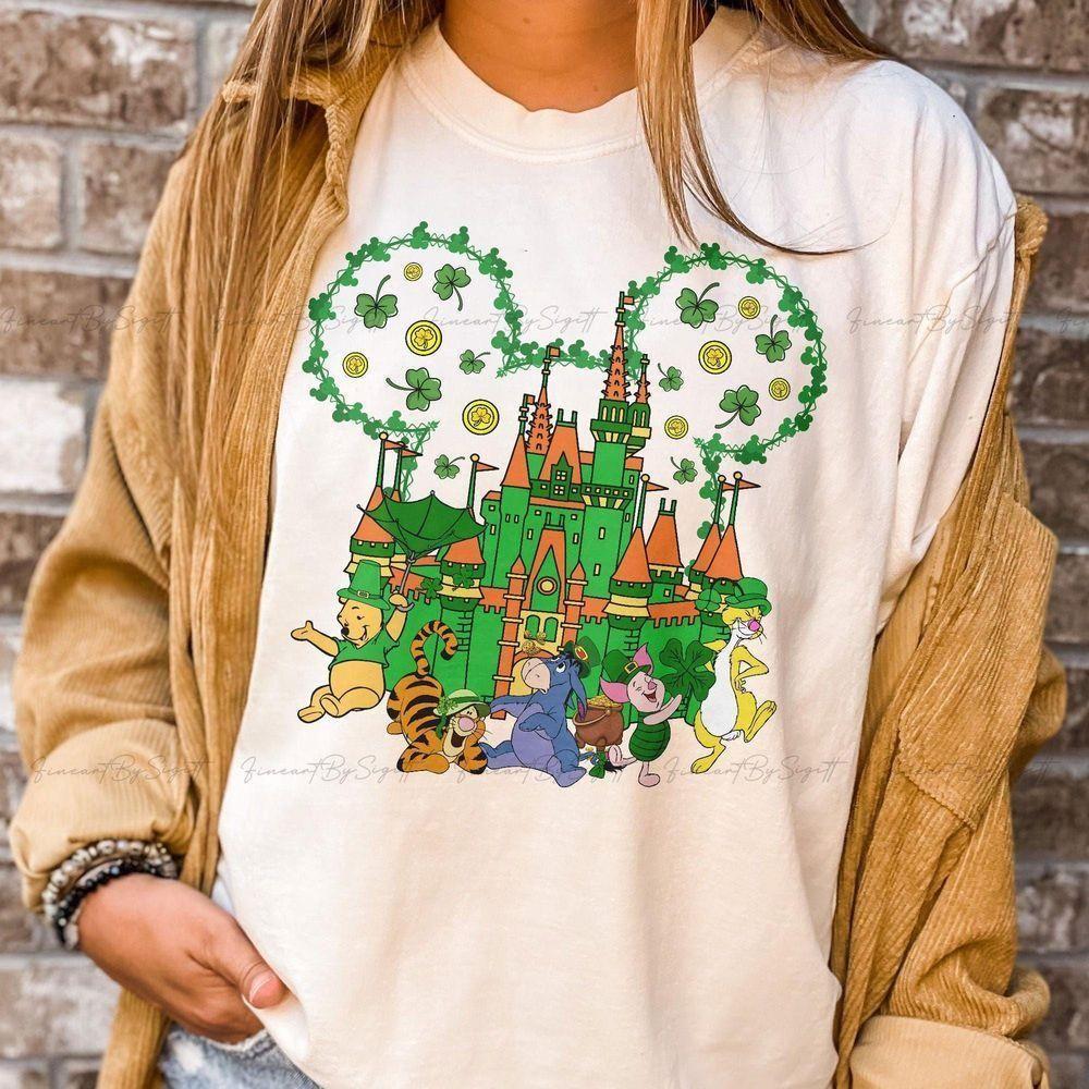Winnie The Pooh Patrick Day Disney Vuitino Shirt Winnie The Pooh Patrick Day Disney Vuitino Shirt